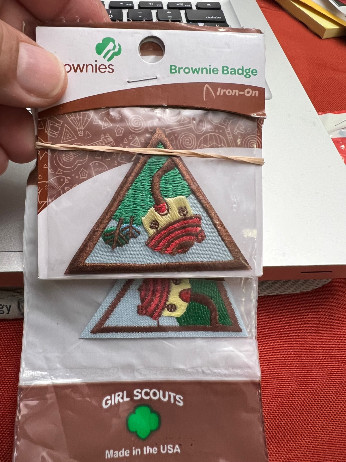 Brownie Girl Scouts Badge NEW Household Elf eBay