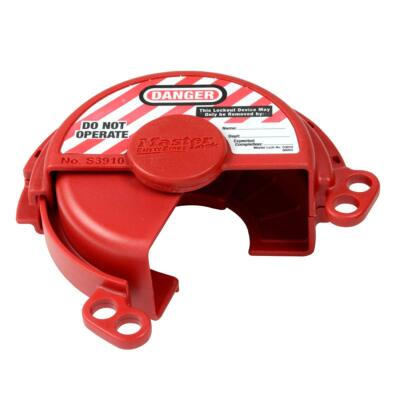 #ad Master Lock S3910 Lockout Tagout Pressurized Gas Valve Lockout $18.59