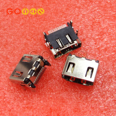 5PCS/10PCS HDMI Female SMD SMT 19Pins Socket Soldering Connectors 4Legs
