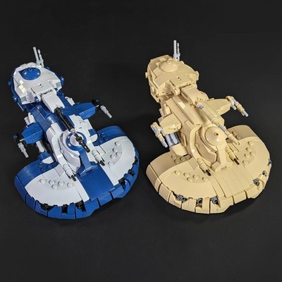 Modubrix Mocs AAT Battle Tank Bausatz 765 Teile Spielzeug-Set