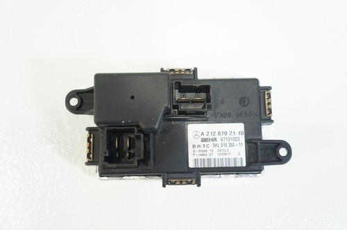 08-14 mercedes w204 sl550 c250 glk350 ac a/c heater fan blower motor resistor - Picture 8 of 16