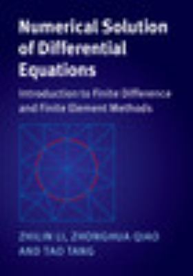 Numerical Solution of Differential Equations Li Qiao Tang Hardback 9781107163225