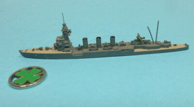 Modellschiff Metall 1:1250 ''Natori'' Leichter Kreuzer 2.WK Japan Hersteller?