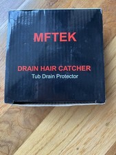 MFTEK Drain Hair Catcher Tub Drain Protector Bathtub Shower Drain Hair Stoppe...