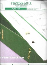 YVERT ET TELLIER FRANCE  FO PAGES  NEUVE  2015  2° PARTIE TIMBRES  2° SEMESTRE