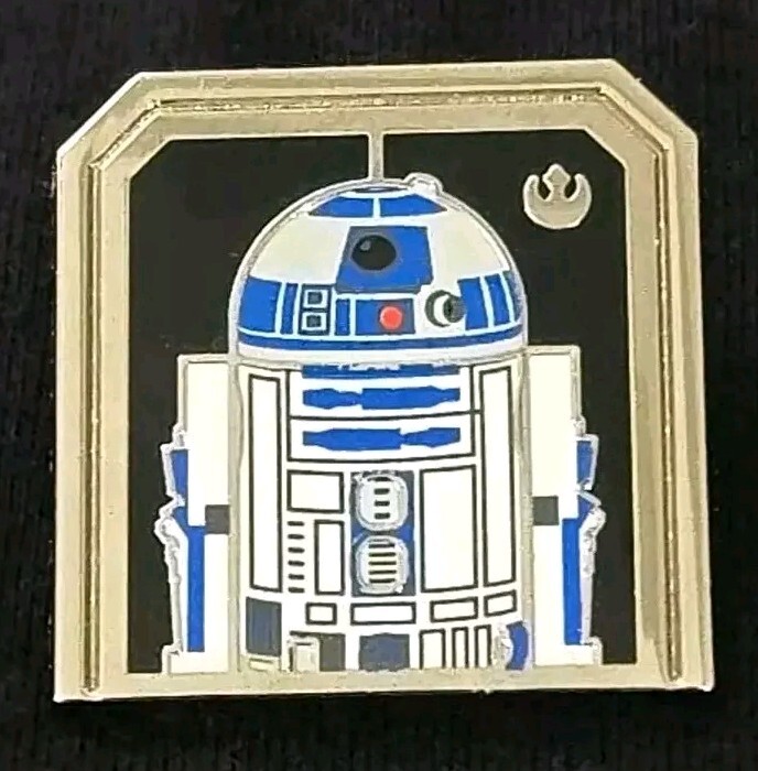 2024 Disney WDW Hidden Mickey Star Wars Icon Pin Droids R2-D2 HM