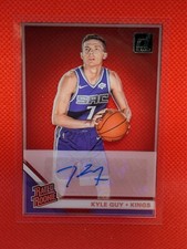 2019-20 Panini Clearly Donruss Rated Rookie Kyle Guy #CA-KGY Auto RC