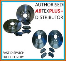 For Renault Kadjar Front and Rear Brake Discs Pads Set 1.2 1.5 1.6 New 2015 on