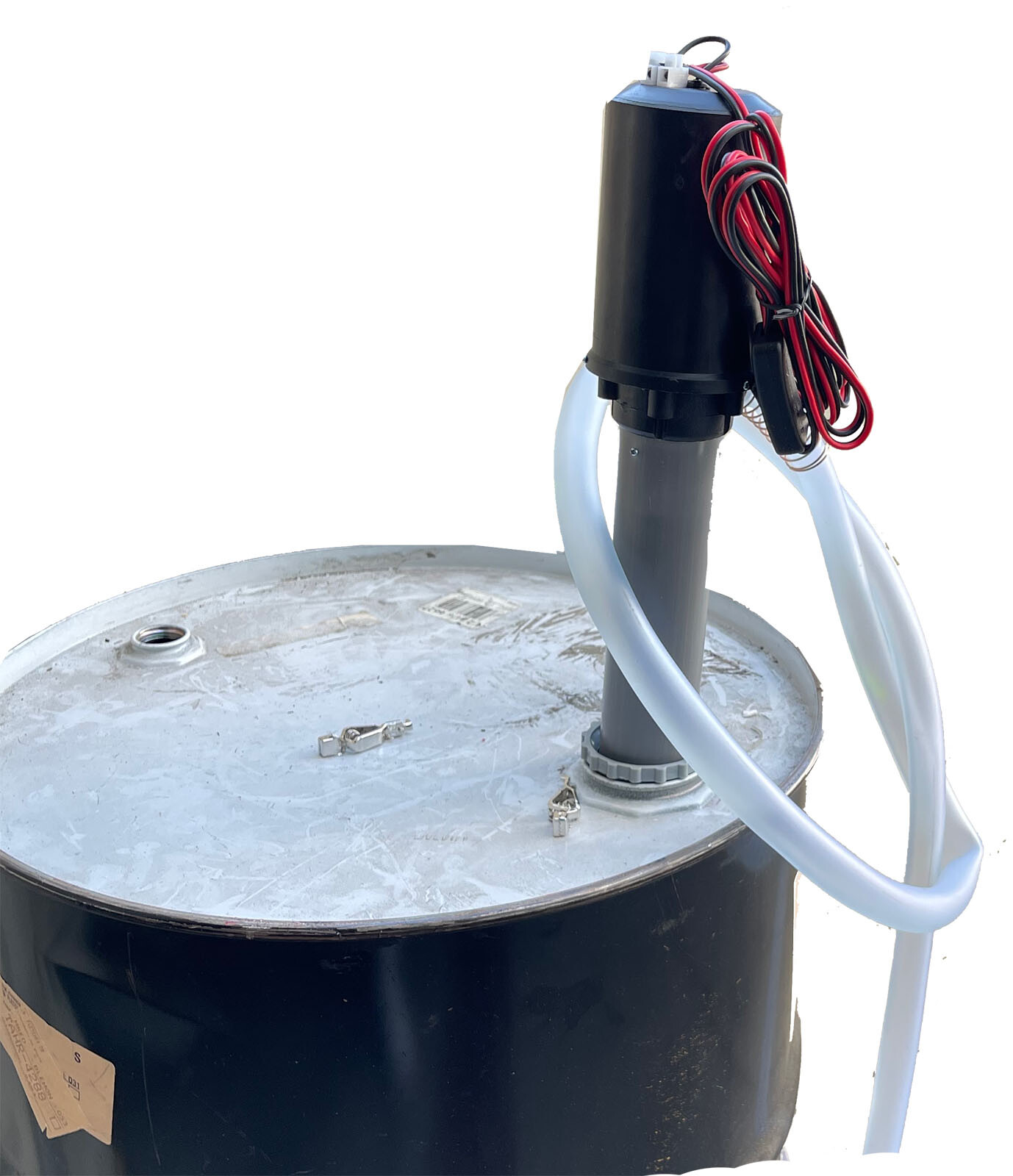 12V DC Centrifugal Drum Barrel Fuel Transfer Pump 55 Gallon 8GPM 12