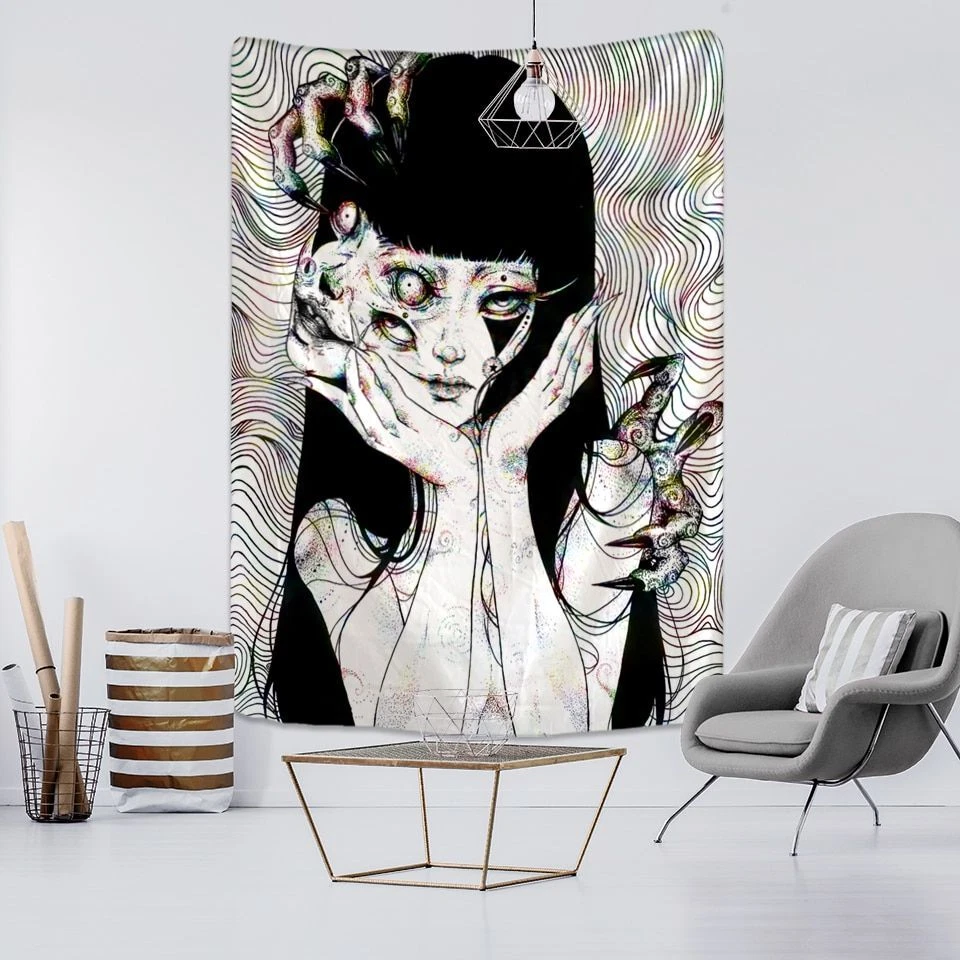 Anime wall tapestry new arrivals