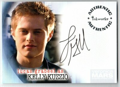 VERONICA MARS SEASON 2 A20 LUCAS GRABEEL AS KELLY KUZZIO AUTOGRAPH
