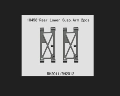 VRX Racing 1/10 2WD Bullet Rear Lower Susp Arms