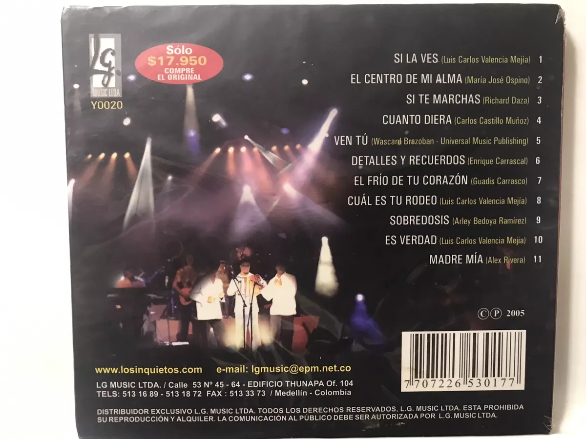Rare CD Del Vallenato Luz Propia Si La Ves Centro De Mi Alma | eBay