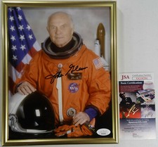 SIGNED JOHN GLENN AUTOGRAPHED 8X10 PHOTO FRAME CERTIFIED AUTHENTIC JSA # GG18294