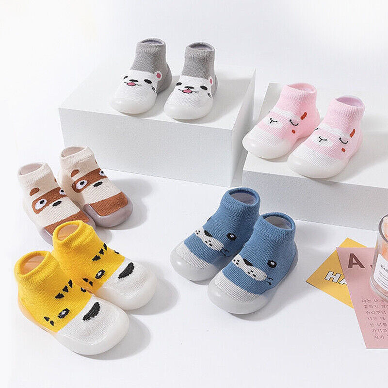 SAOLA Pantofole con suola antiscivolo bambine bambini bambini bambini bambini comode calzini in cotone