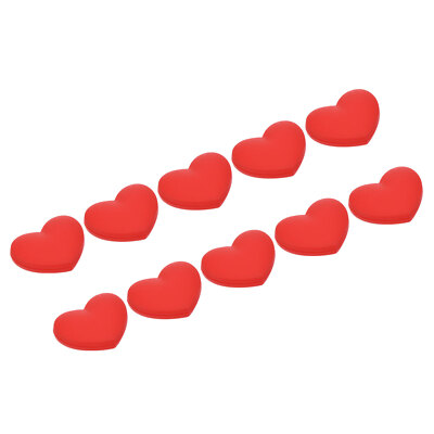 PATIKIL 6 Amortisseurs De Tennis En Silicone – Forme Cœur, 22x28x9mm, Réduit Vibrations Et Douleurs Coude