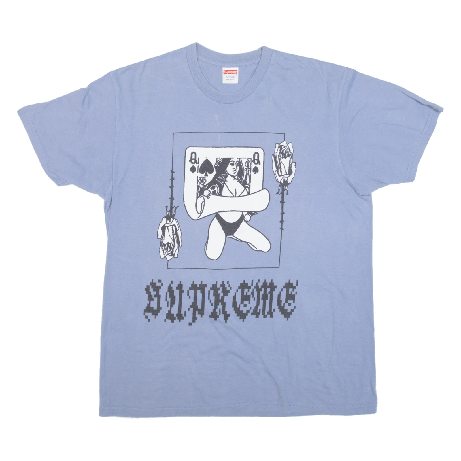 T shirt homme SUPREME bleu L