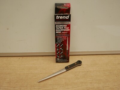 TREND DWS/TF3M/F 3'' MINI DIAMANT KONISCHER FEILENSCHÄRFER 600ER-KÖRNUNG