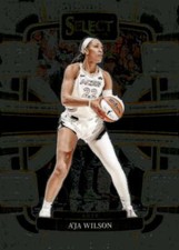 2024 Panini WNBA Select #86 A'ja Wilson Las Vegas Aces