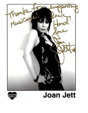 Joan Jett 2 Promo photo Reproduction signature quality photo