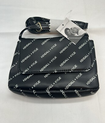 kendall + kylie Crossbody Black Bag ( 5.9in ) Super Adorable  Bag  New W/Tags.