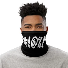 Neck Gaiter Social Distancing Bandana Graphic Balaclava Stay Home Unisex Fashion