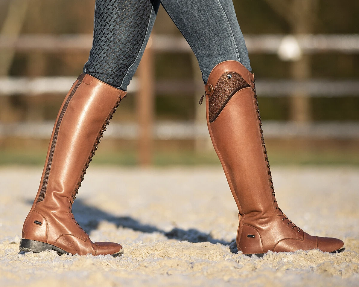 Long riding sale boots ebay
