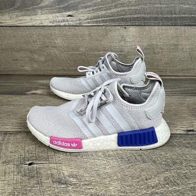 Adidas Originals NMD_R2 Running Shoes Sz 11 Adidas Originals NMD R2 White Red Grey Primeknit Running  main image 2