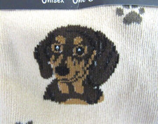 DACHSHUND SOCKS One size fits most MEN and WOMEN SOCK DADDY  NEW IN PACKAGE