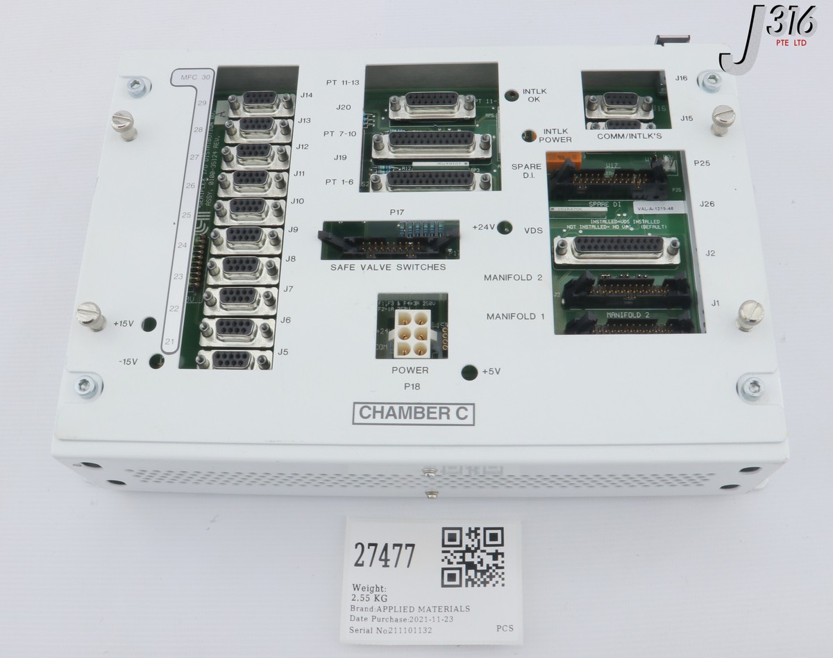 は　 27477 APPLIED MATERIALS SERIPLEX I/O DIST W/ 0190-35763, 0100