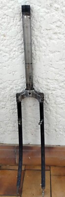 Fourche Vélo Ancienne RESISTA – Années 1920 – Pivot 24,5 Cm – Roue 650 – Acier