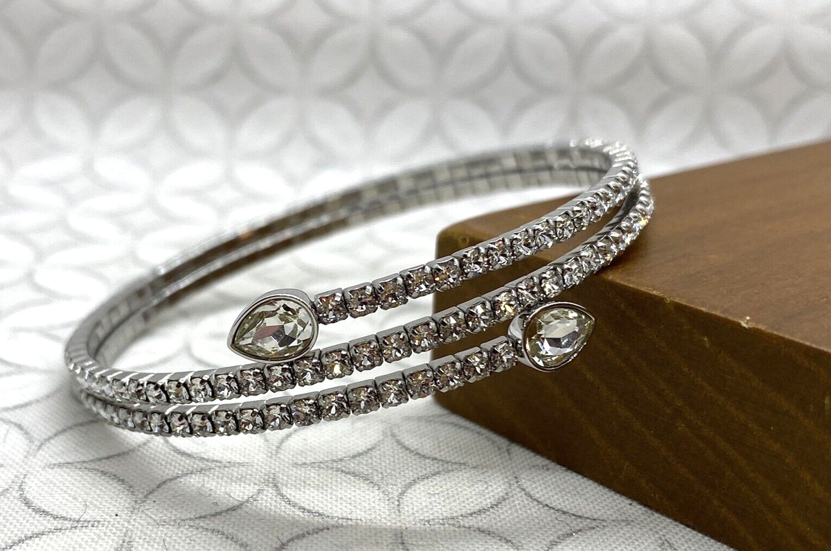 アクセサリー K10YG Twist Bangle 50-55mm Amazon.com: HIPYGOTO Twisted Cable Wire Bracelets for Women