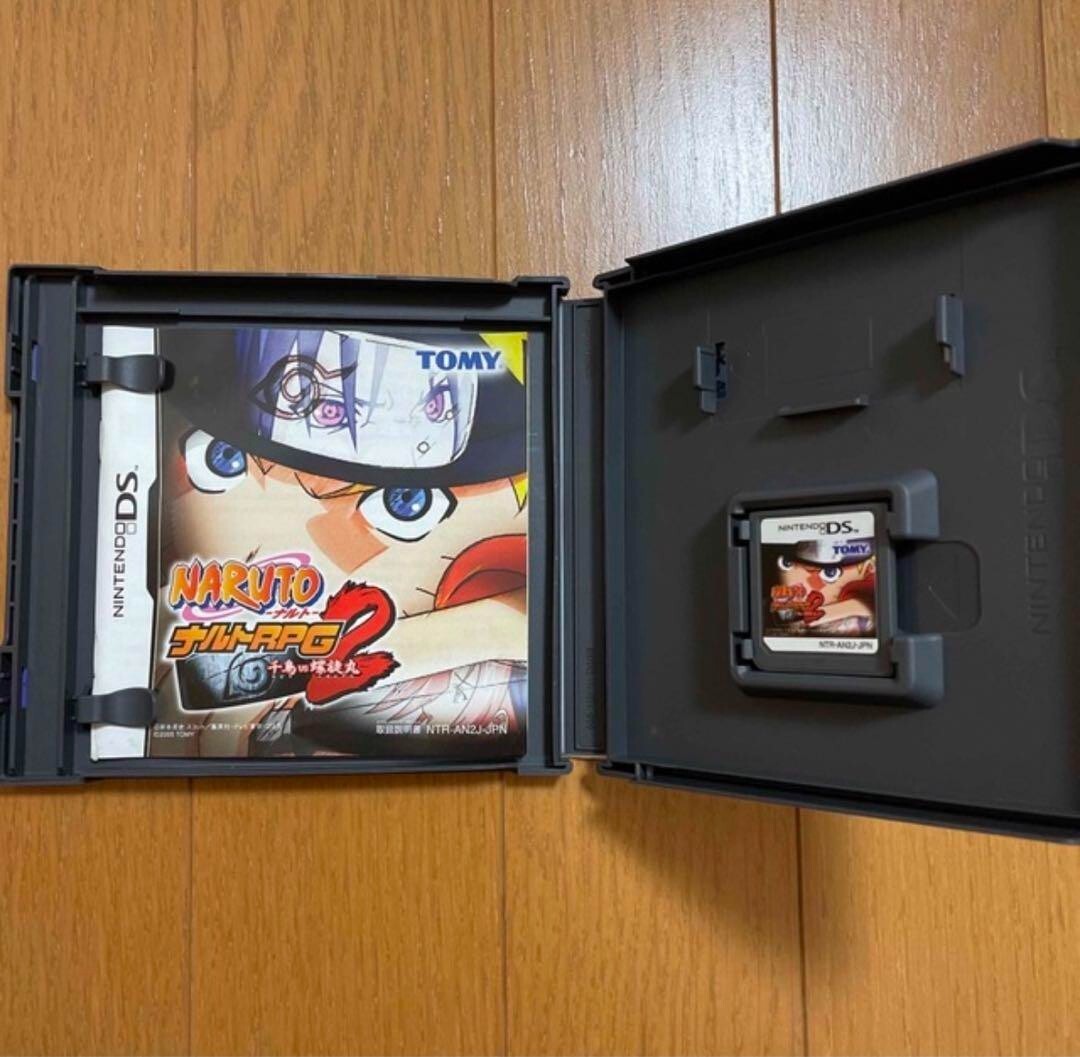 NARUTO RPG 2 Chidori VS Rasengan Nintendo DS Tested used Japanese