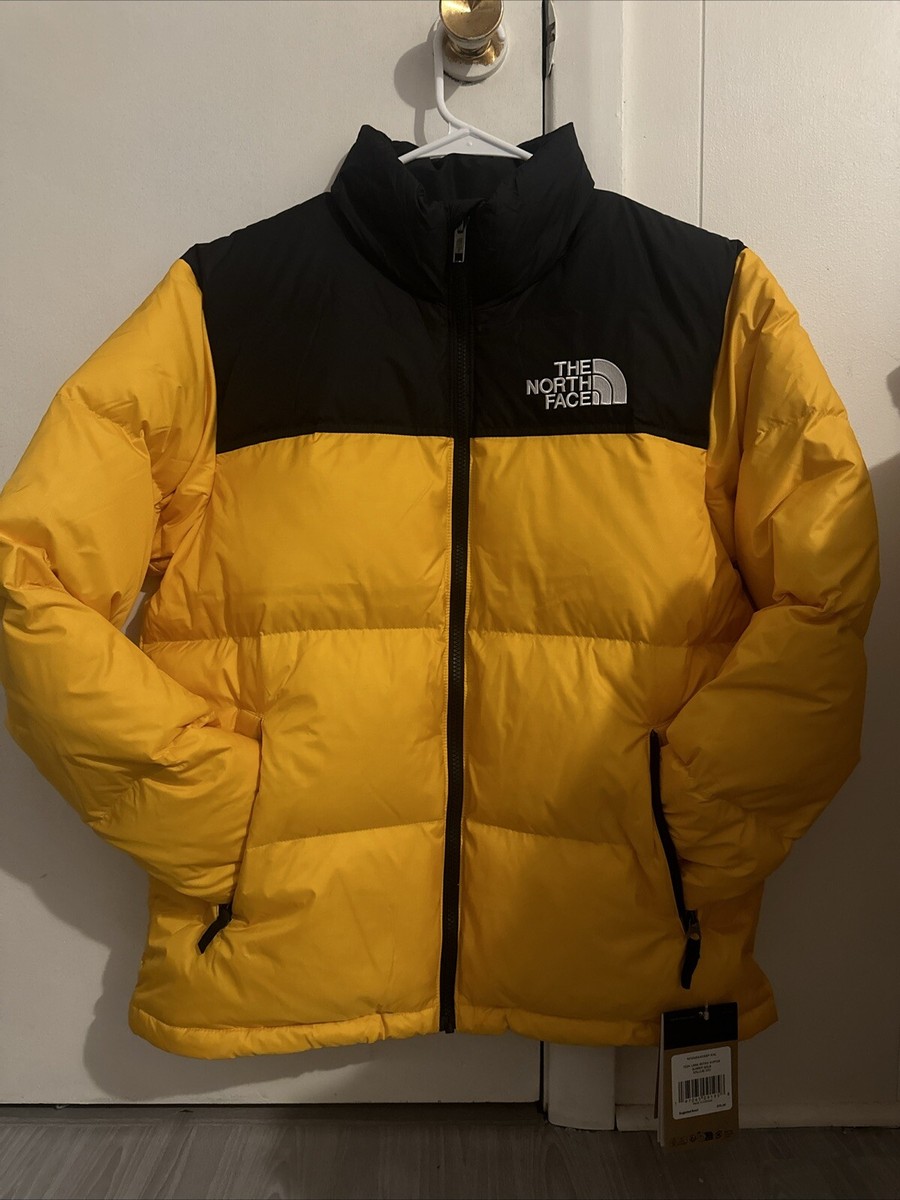 THE NORTH FACE ヌプシジャケット　kids140 　イエロー Boys' & Girls' 1996 Retro Nuptse Jacket | eBay