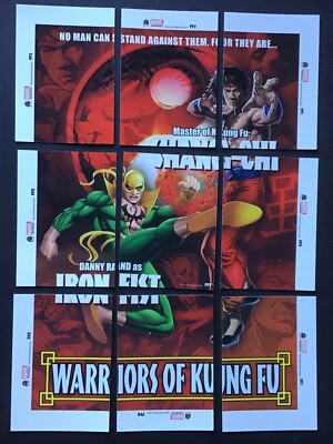 2012 MARVEL BRONZE AGE COMPLETE 18 CARD POSTER PUZZLE CHASE SET  CLASSIC
