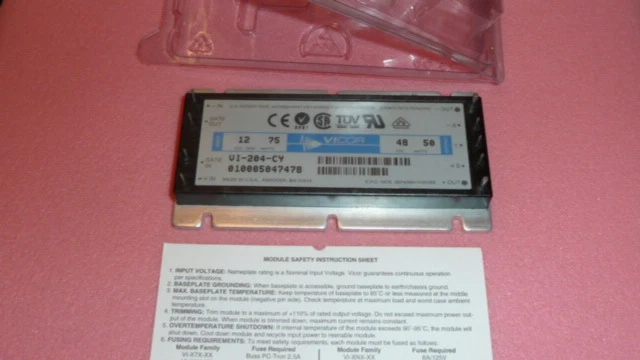NEW 1PC Vicor VI-204-CY Isolated Converters 12V in 48V out 50W C Product Grade - Image 3 of 4
