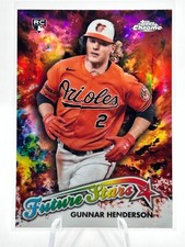 GUNNAR HENDERSON 2023 TOPPS CHROME UPDATE FUTURE STARS #FSU-17 JT