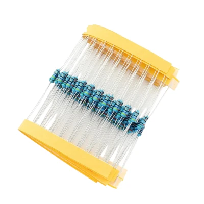 EIECHIP Metal Film Resistors 1/4W 0.25W 1% 1Ω–10MΩ Choose Value 10pcs UK Stock
