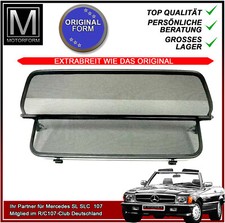 Windschott in Original Form Mercedes SL W107 R107 wind deflector windshield MEU Windschott in Original Form Mercedes SL W107 R107 wind deflector windshield MEU