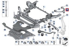 BMW X1 F48 Querlenker vorne rechts oben 31126788982 6788982 NEU ORIGINAL