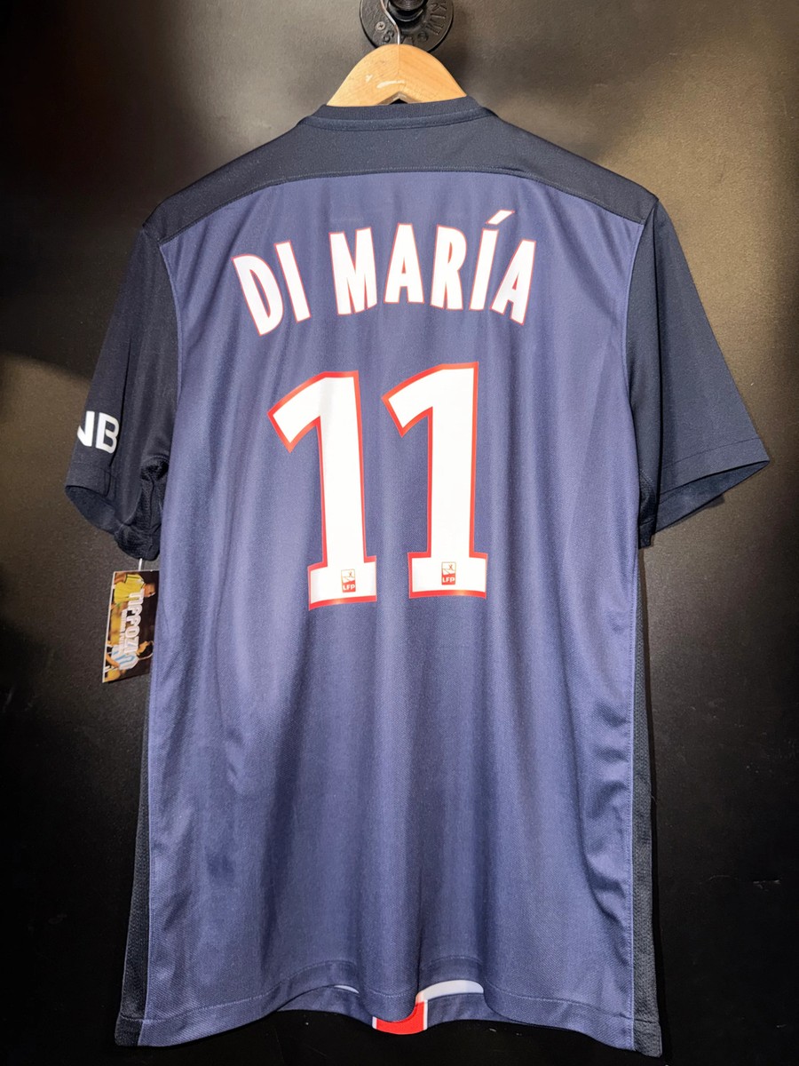 PSG PARIS SAINT GERMAIN DI MARIA 2015-2016 ORIGINAL JERSEY SIZE L