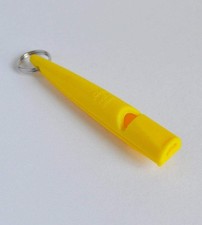 Acme Model 211.5 Plastic Dog Whistle Yellow for Dogs - 2 Pack