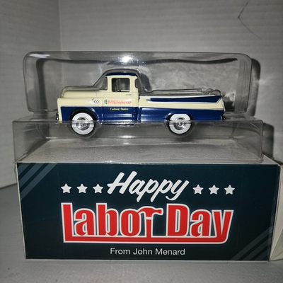 #ad Menards Happy Labor Day 1957 Dodge Die Cast truck $15.99