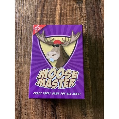 Moose Master Crazy Party Card Game Family Game Night Fast Fun
