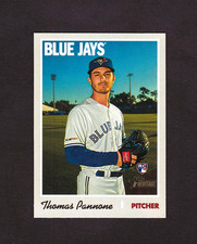 2019 Topps Heritage #715 Thomas Pannone [RC] [SP] [NM/MT]