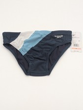 Speedo Mens Size 28 Vibe Collection Brief Eco Endurance Swim Suit Navy NRF NWT