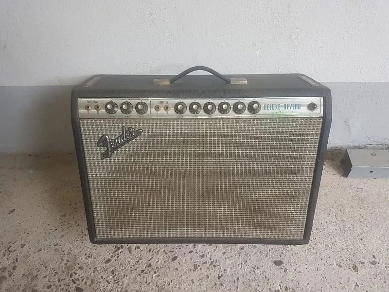 1972 FNDER DELUXE REVERB USA COMBO 1 x 12" - TONE MACHINE!