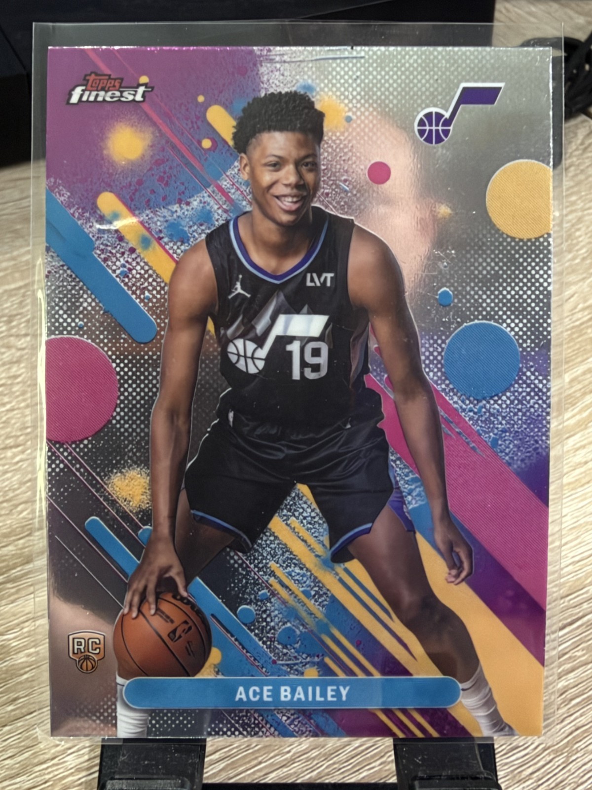2025-26 Topps Finest - Common Ace Bailey #5 (RC)