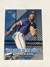 2022 Topps Series 1 Bo Jackson Welcome to the Show Blue Parallel #WTTS-33