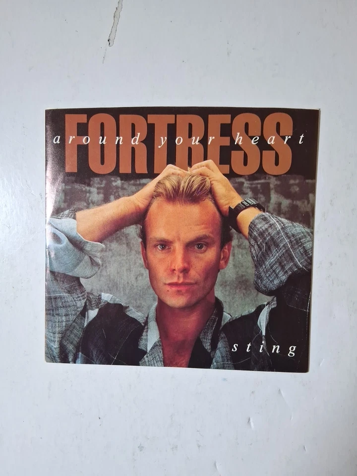 45 RPM Lot of 5 Sting, Fortress Around Your Heart, Russians, Picture Sleeves - Image 2 of 4